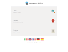 Tablet Screenshot of case-vacanza-sicilia.it